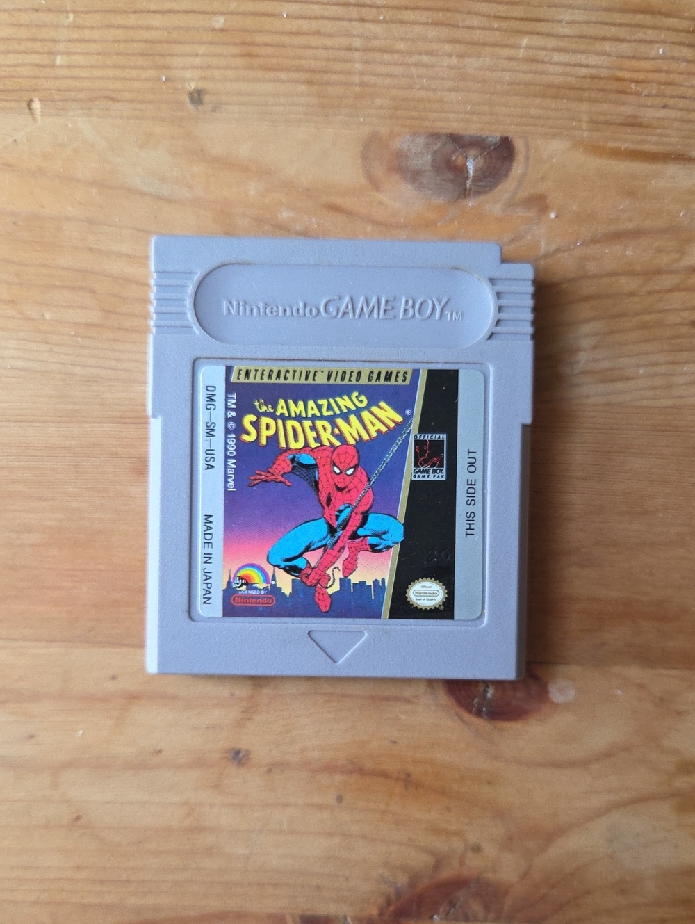 Nintendo Game Boy Spider-Man Authentic Cleaned Tested Cartridge